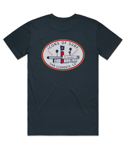 Icons T-Shirt | Mid-century Oval | Black | New