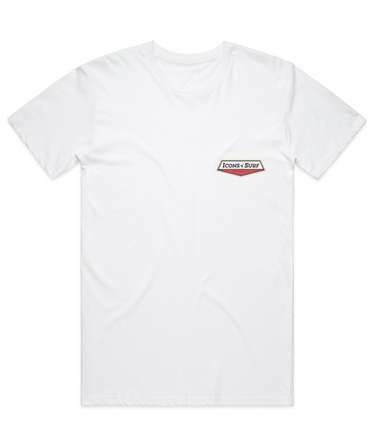Icons T-Shirt | Icons Shield | White| New