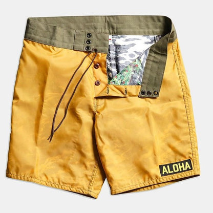 Birdwell | 311 Aloha Board Shorts | Gold