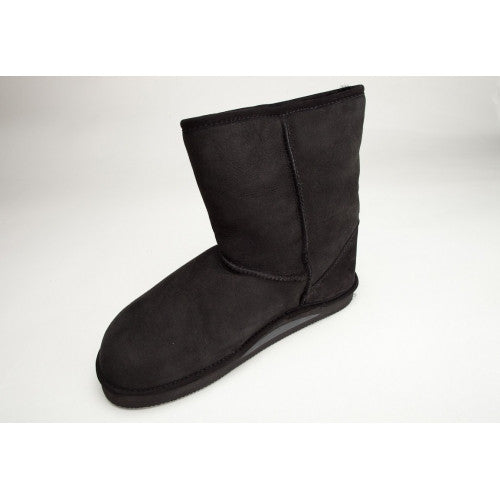 Mens Black sheepskin Baja Boot