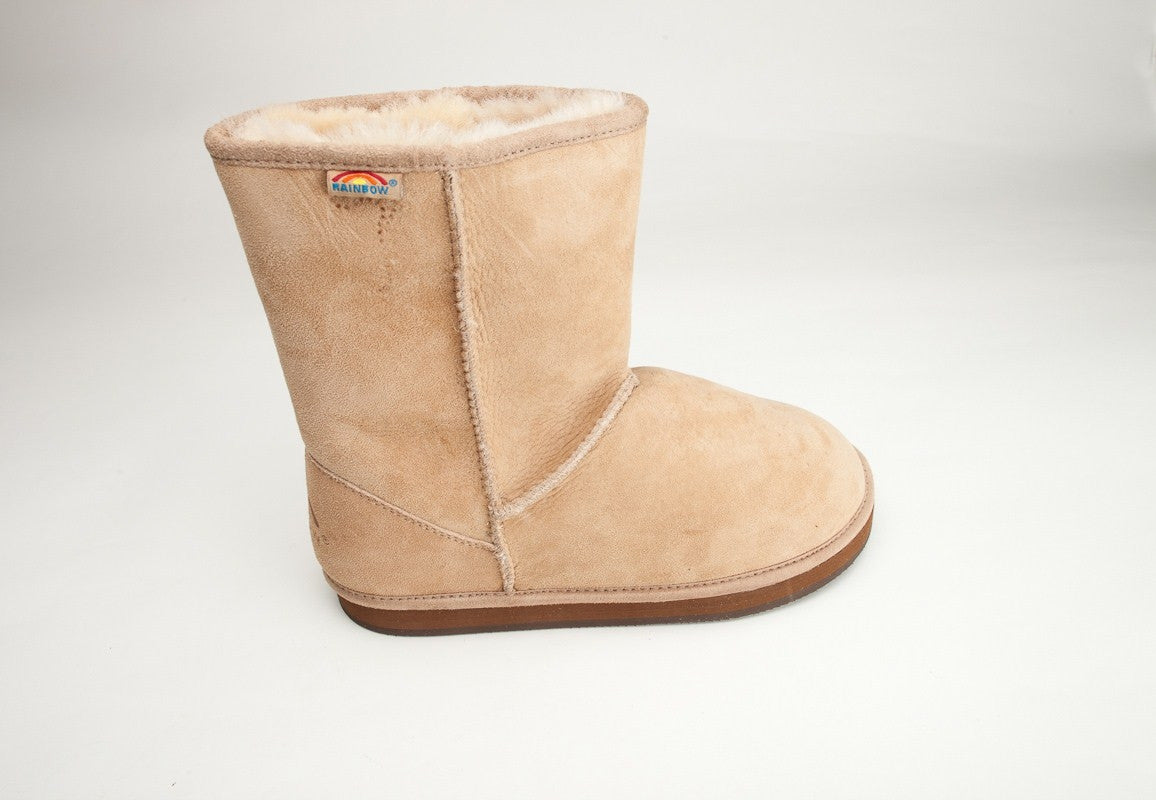 Ladies Sand Sheepskin Baja Boots
