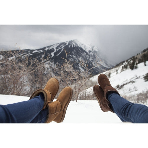 Ladies Sand Sheepskin Baja Boots