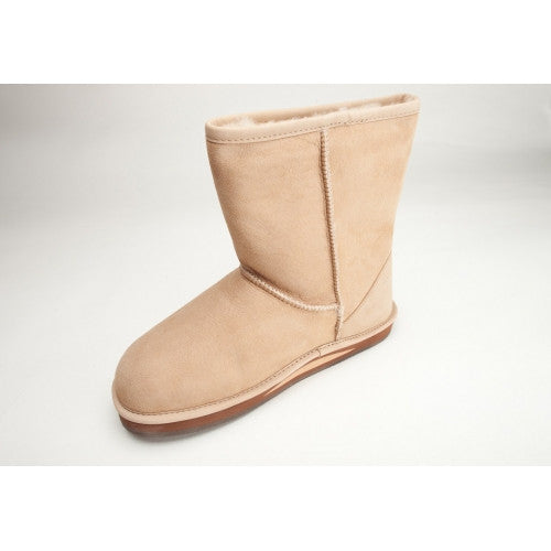 Mens Sand Sheepskin Baja Boots