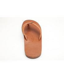 Rainbow Mens 'The Bentley' Leather Sandal (Tan)