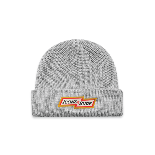 Icons Beanie | Spark Patch (Heather Grey)