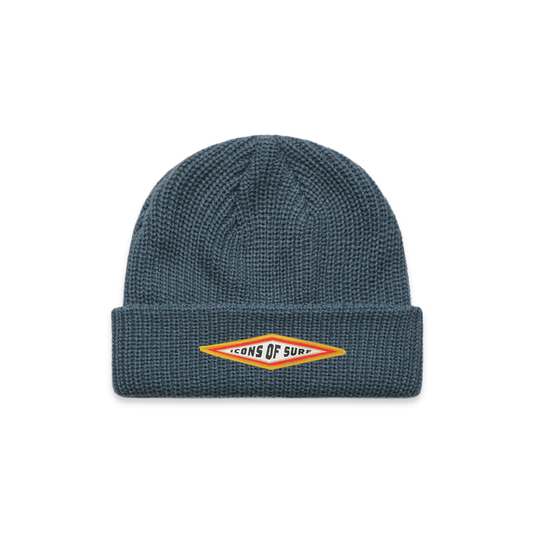 Icons Beanie | Decal Patch (Petrol Blue)