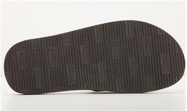 Rainbow Mens | Single Layer | Classic Rubber Sandal (Brown)