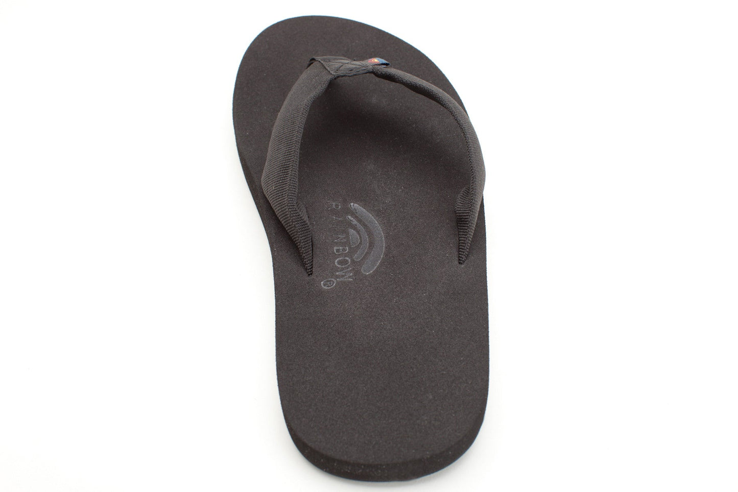 Rainbow Mens | The Cloud | Soft Rubber Sandals (Black)