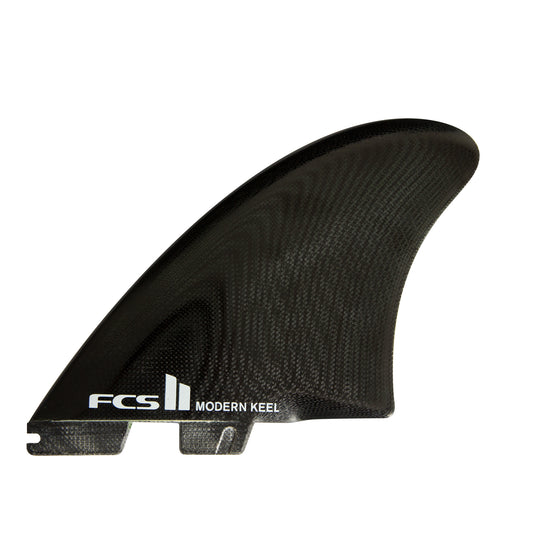 FCS II Modern Keel Twin Fins | Black