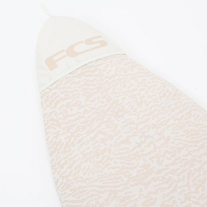 FCS Stretch Longboard Cover | 9'0 Almond/Cream