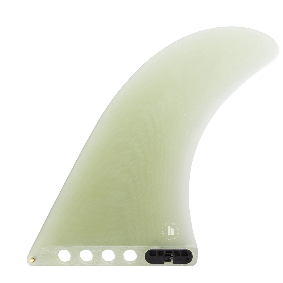 FCS II Pivot II Longboard Fin | 10.25" Clear
