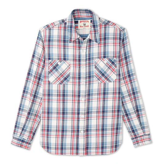 Birdwell | Flannel Work Shirt | Natural Plaid