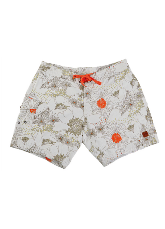 Canvas Boardshorts | White