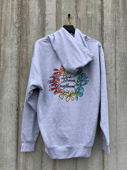 Simple Lei | Hoodie | Heather Grey