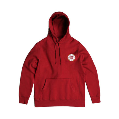 Nineplus Hooded Sweatshirt | DK Red