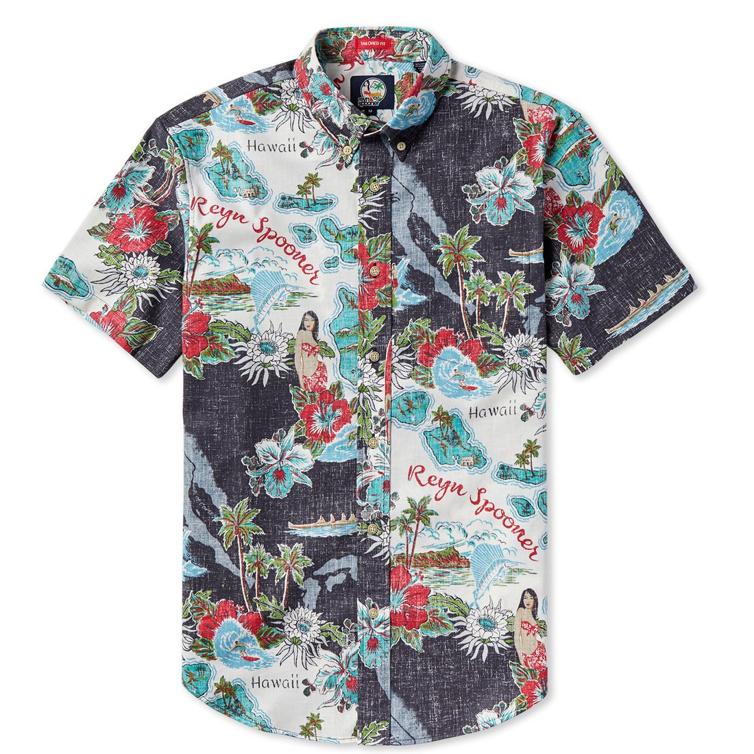 Reyn Spooner® Status Oceanic Hawaiian Shirt