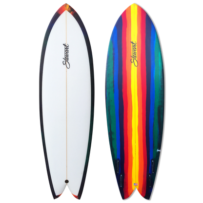 Rainbow Fish | 6'2" X 21 1/2" X 2 3/4"