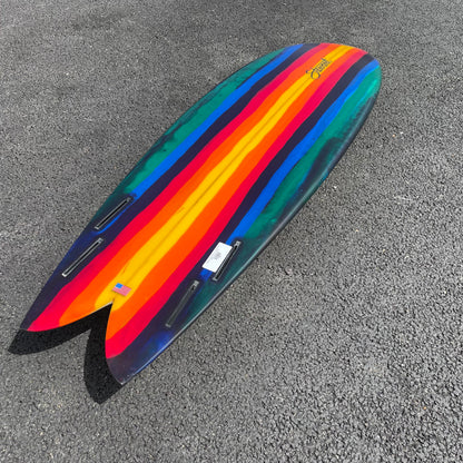 Rainbow Fish | 6'2" X 21 1/2" X 2 3/4"